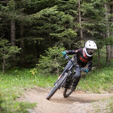 The Supernatural is a Bikeparktrail in the Bikepark Serfaus-Fiss-Ladis in Tyrol in Austria | © Serfaus-Fiss-Ladis Marketing GmbH | Andreas Kirschner