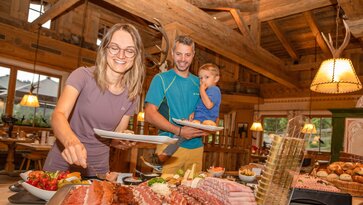 Hüttenbrunch mit der Familie